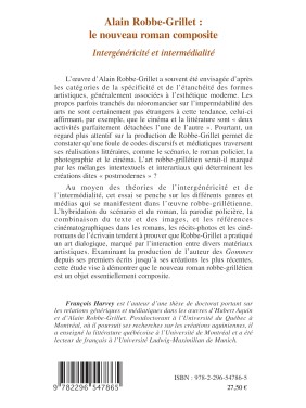 Alain Robbe-Grillet : le...