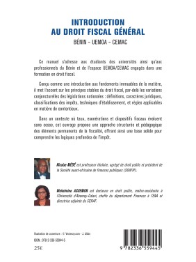 INTRODUCTION AU DROIT...