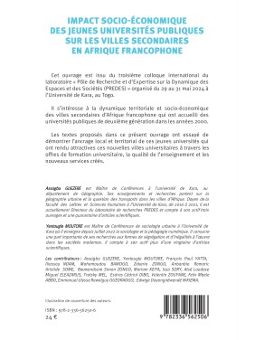 Impact socio-économique des...