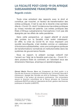 La fiscalité post-Covid-19...