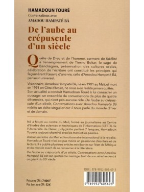 CONVERSATIONS AVEC AMADOU...