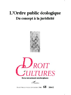 L'ordre public écologique,...