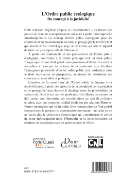 L'ordre public écologique,...