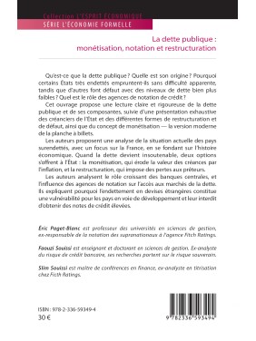 La dette publique :...
