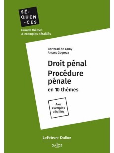 Droit pénal procédure pénale en 10 thémes