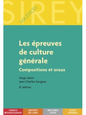 LES ÉPREUVES DE CULTURE...