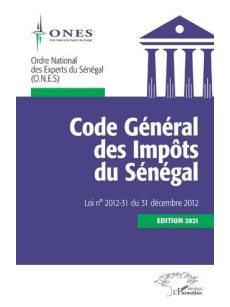 Code Général des Impôts du Sénégal. Édition 2021. Loi n° 2012-31 du 31 décembre 2012