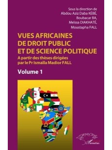 vues africaines de droit public et de science politique tome 1