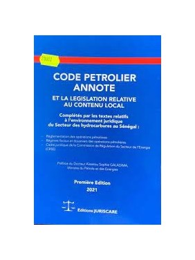 CODE PETROLIER ANNOTE