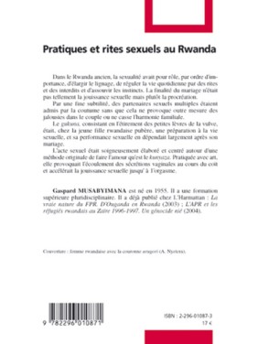 Pratiques et rites sexuels...