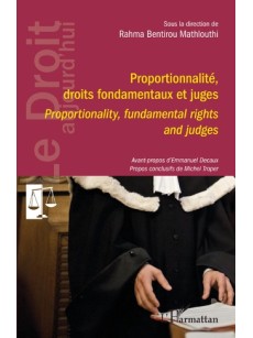 Proportionality, fundamental rights and judges, anglais