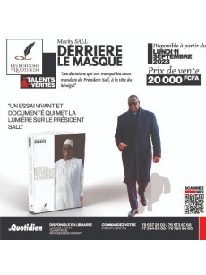 MACKY SALL DERRIERE LE MASQUE