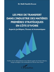 Les prix de transfert dans l'industrie des matières premières stratégiques en Côte d'Ivoire