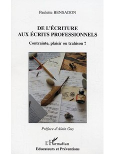 De l'écriture aux écrits professionnels