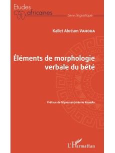 Éléments de morphologie verbale du bété