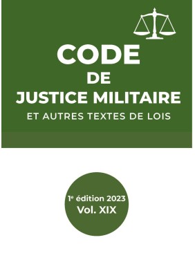 CODE DE JUSTICE MILITAIRE...