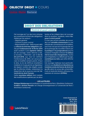 Droit des obligations