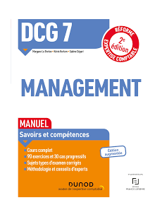 DCG 7 Management 2ième édition Manuel