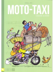 Moto-taxi à bécane au Bénin