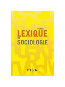 LEXIQUE DE SOCIOLOGIE 6e édition