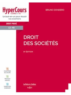 Droit des sociétés 8e édition