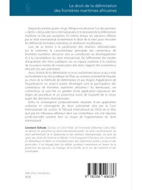 Le droit de la délimitation...