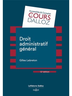 Droit administratif 12è édition