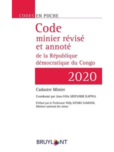 Code minier révisé et annoté de la République démocratique du Congo 2020