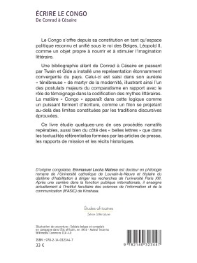 Écrire le Congo