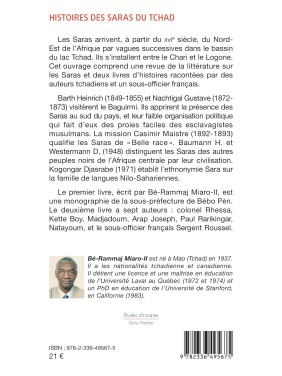 Histoires des Saras du Tchad