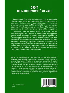 DROIT DE LA BIODIVERSITE AU...