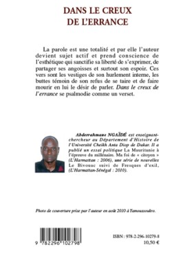Dans le creux de l'errance