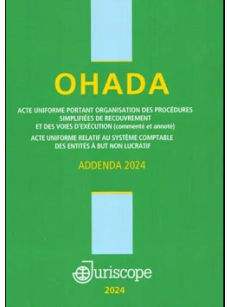 OHADA ACTE UN PROCEDUES SIMPLIFIEES DE ... 2025