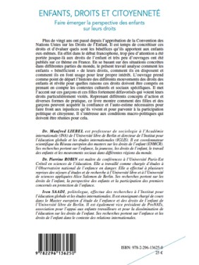 Enfants, droits et...
