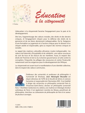 Education à la citoyenneté...