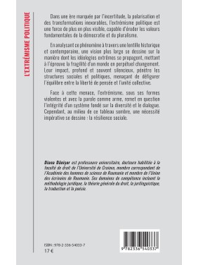 L’extrémisme politique...