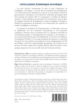 L'intelligence économique...