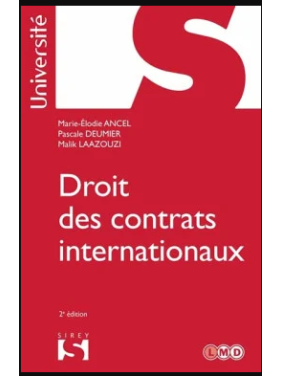 Droit des contrats...