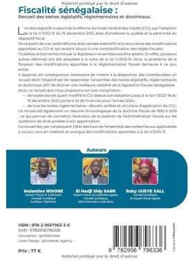 FISCALITE SENEGALAIS...