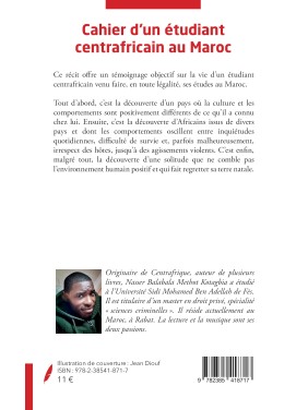 Cahier d'un étudiant...