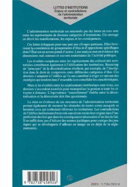 LUTTES D'INSTITUTIONS...