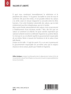 Valeurs et liberté