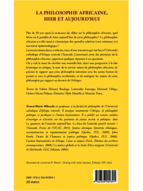 La philosophie africaine,...