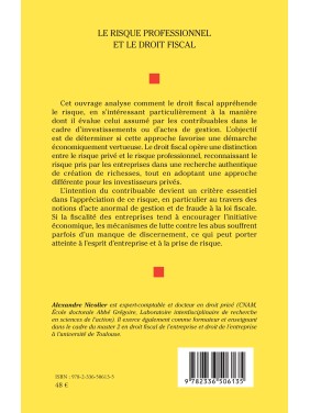 Le risque professionnel et...