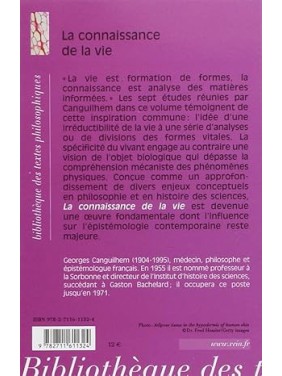 La connaissance de la vie
