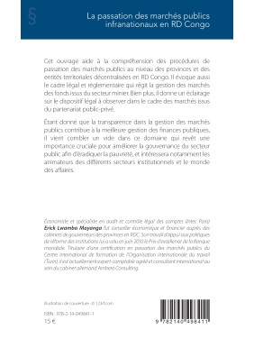 La passation des marchés...